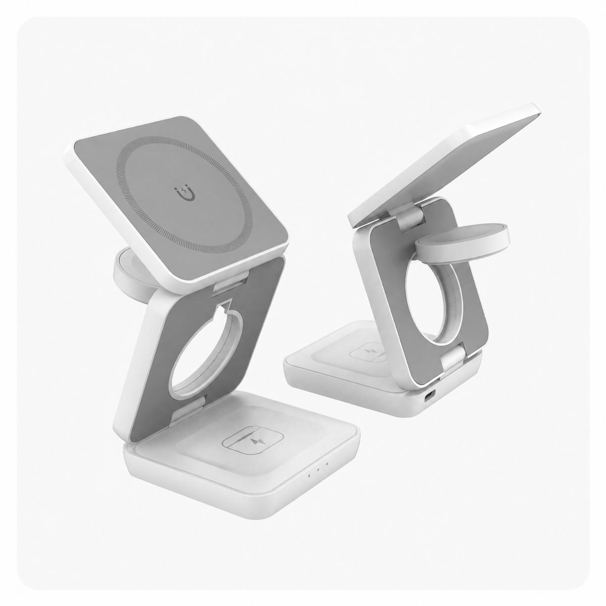 Cargador Magnético Plegable 3 en 1