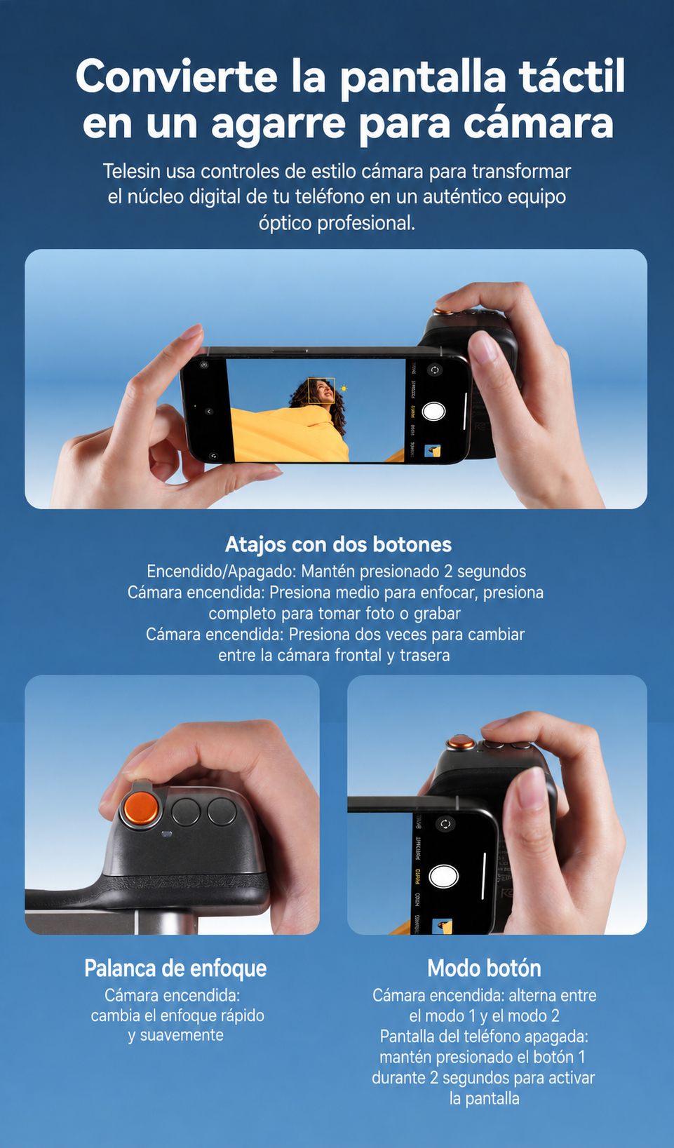 Soporte Bluetooth MagSafe para Fotografía con Celular - 11
