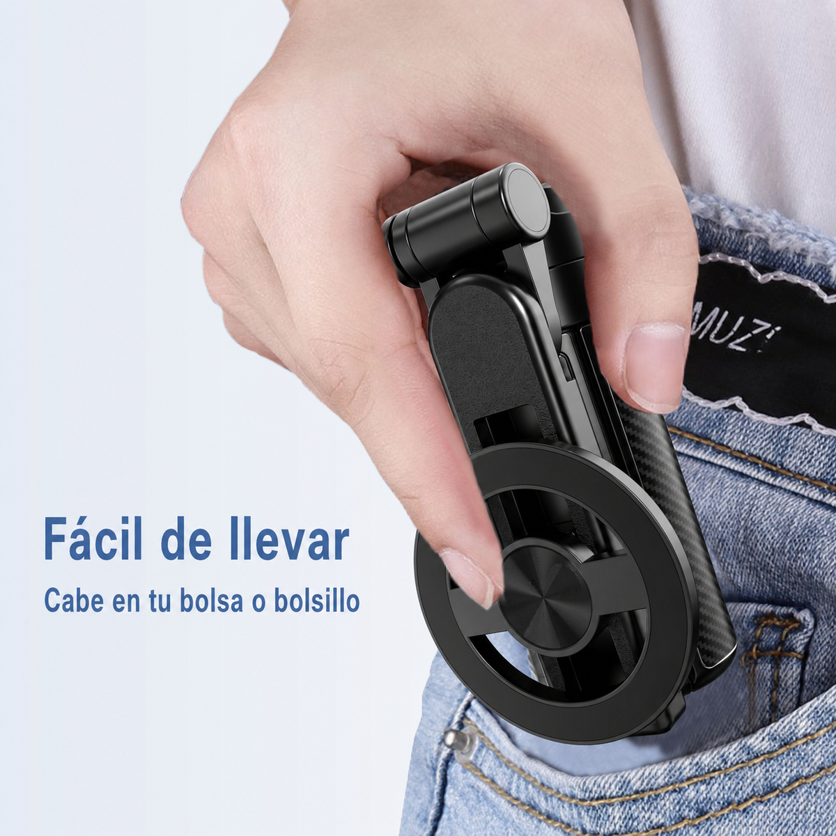 Selfie Stick Magnético plegable - 3