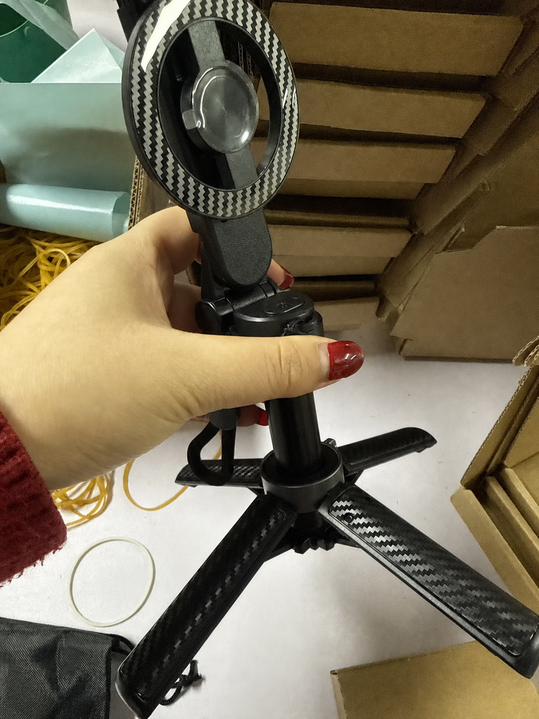 Selfie Stick Magnético plegable - 9
