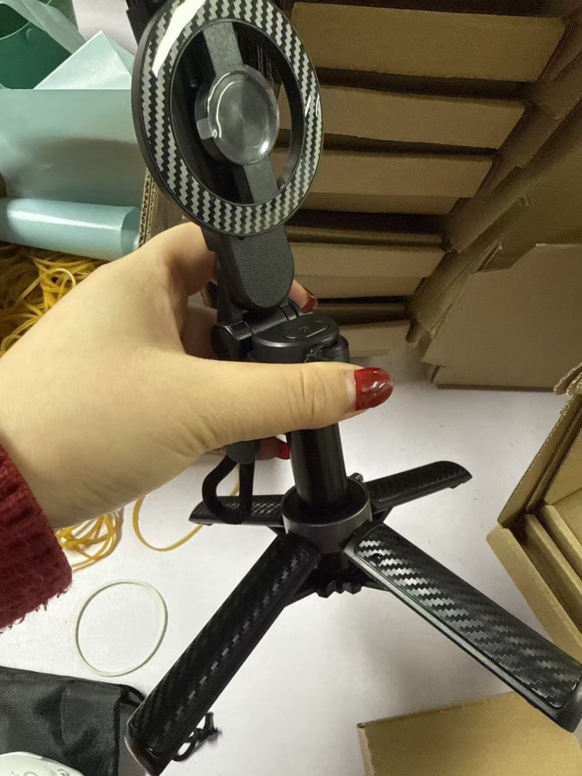 Selfie Stick Magnético plegable - 8