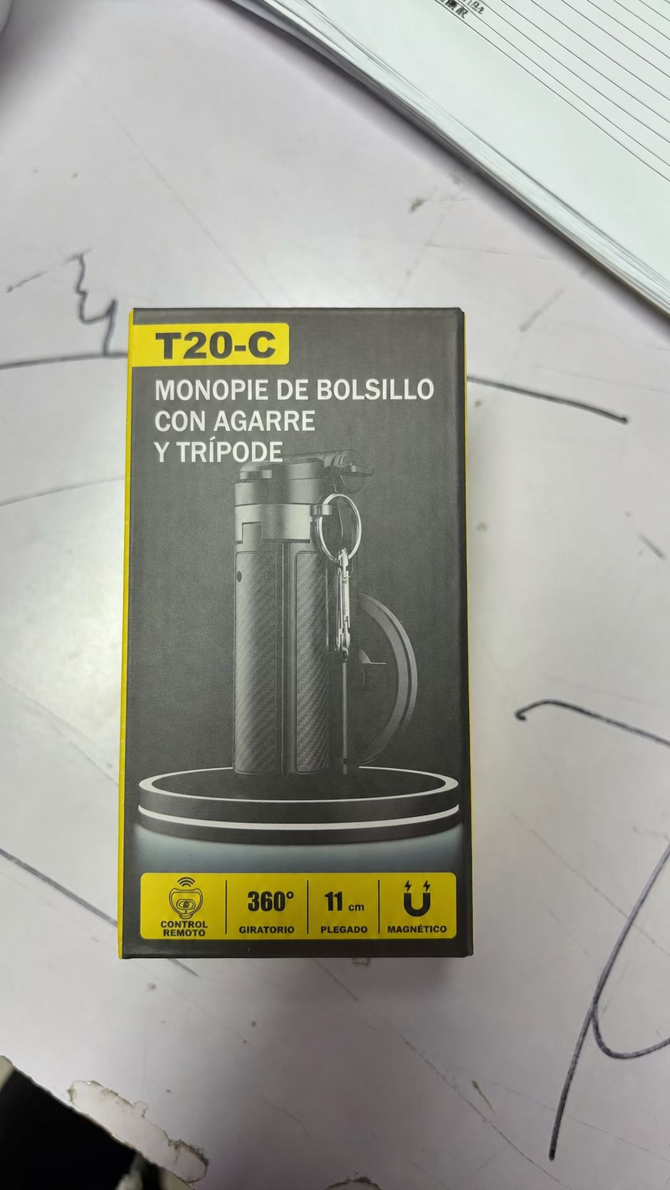 Selfie Stick Magnético plegable - 12
