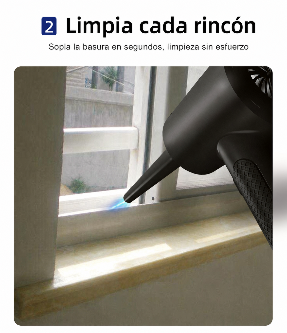 Soplador de aire para auto y hogar - 11