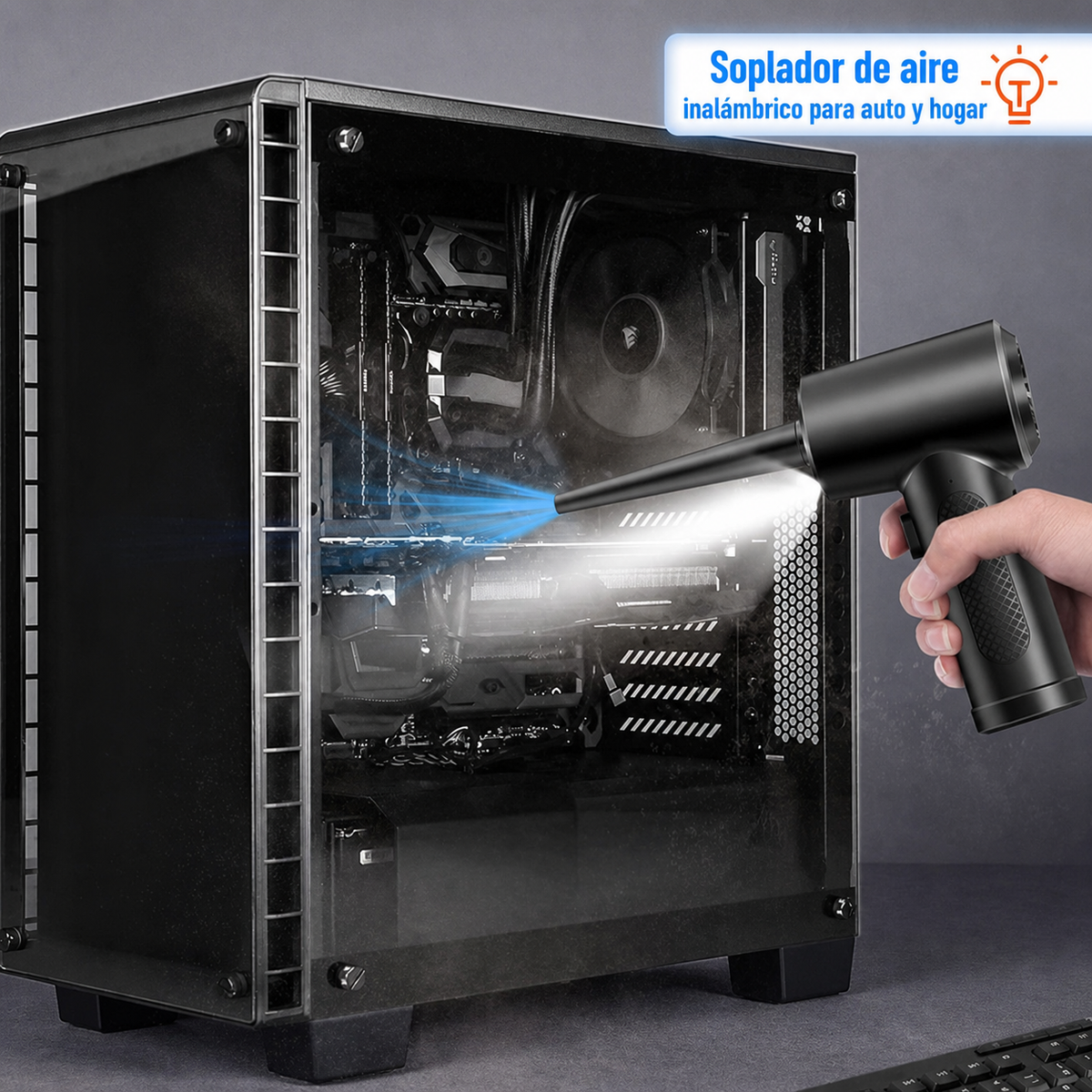 Soplador de aire para auto y hogar - 2