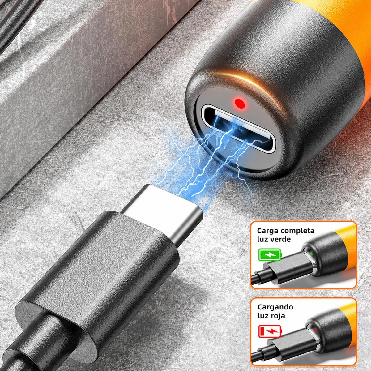 Desarmador Eléctrico Mini de Precisión Recargable - 29