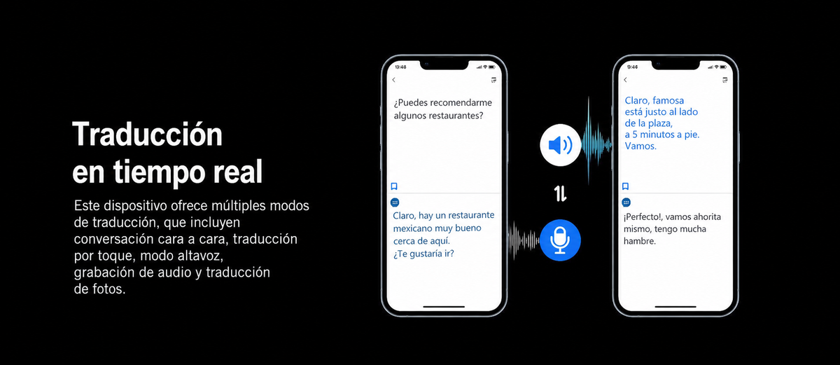 Audífonos Bluetooth OWS Clip M91 con IA Traductora - 10