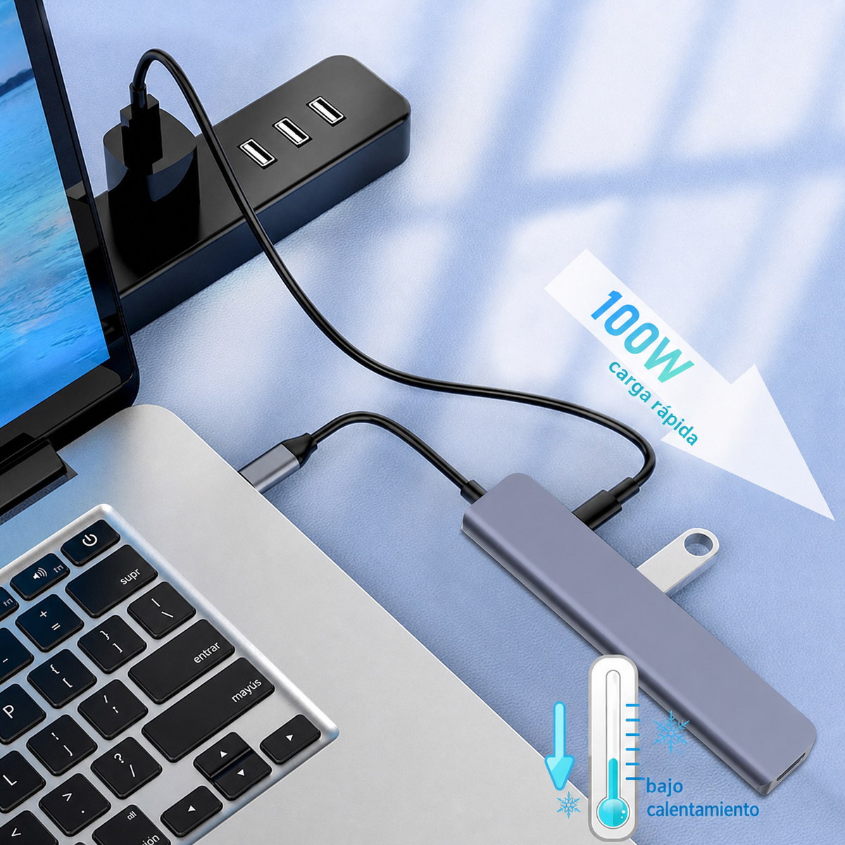 Hub USB-C Multifuncional - 3