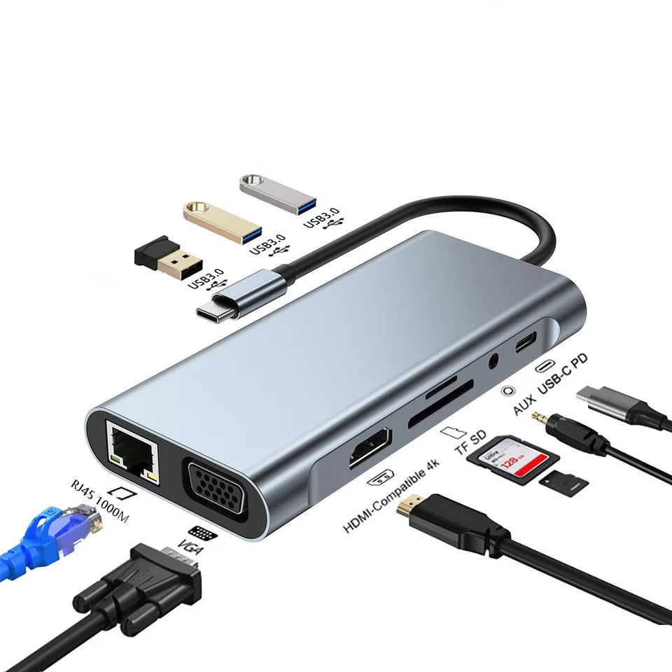 Hub USB-C Multifuncional