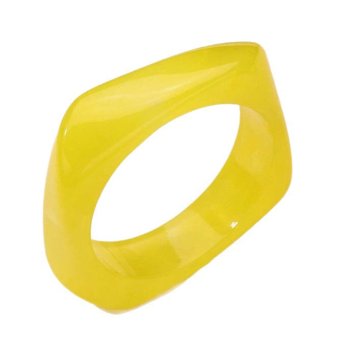 Pulsera de resina efecto degradado estilo dopamina - 5