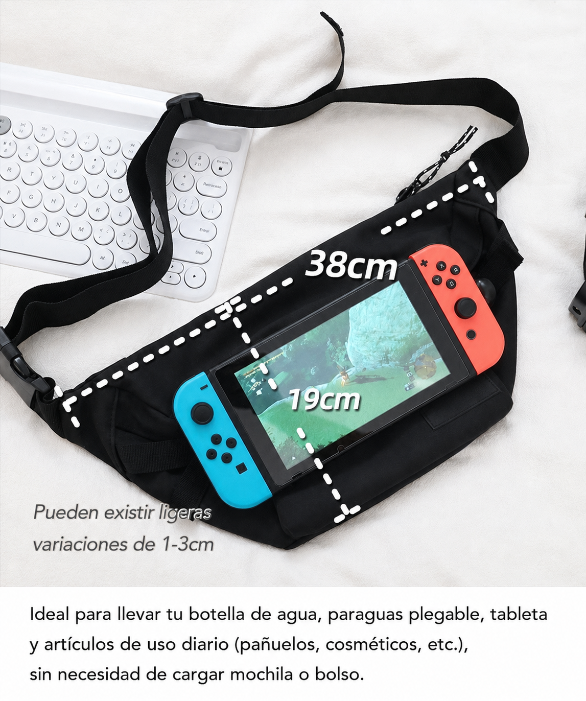 Bolsa Cruzada Cargo - Unisex - 11
