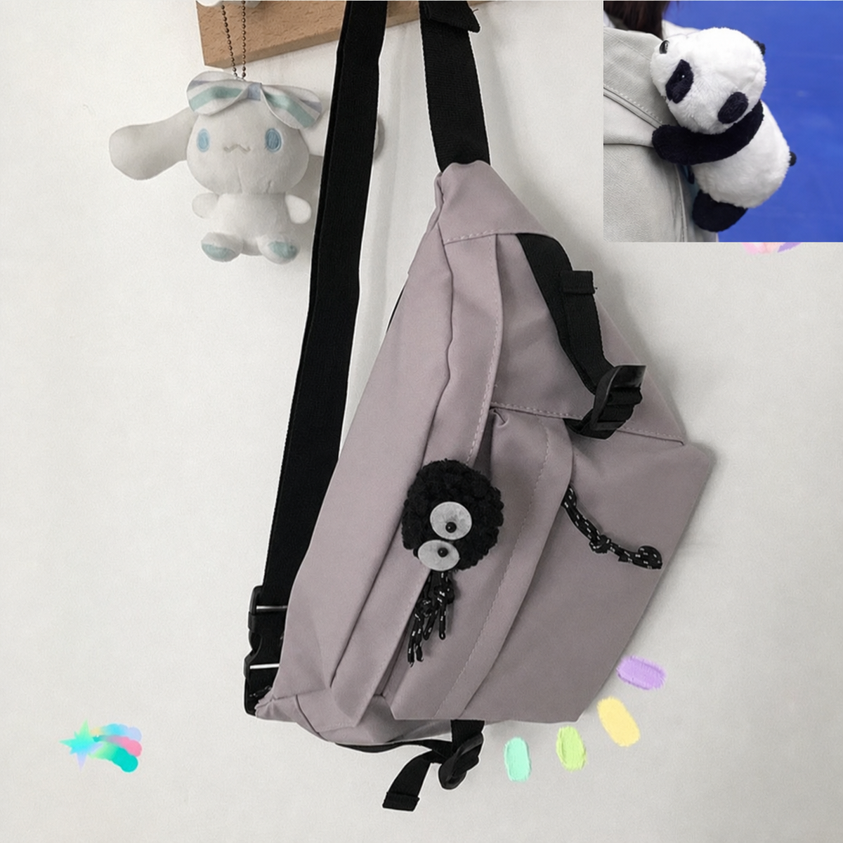Bolsa Cruzada Cargo - Unisex