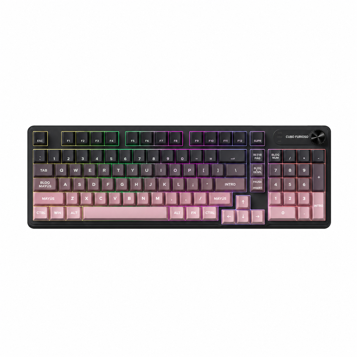 Teclado Gaming FURYCUBE trimodal - 5