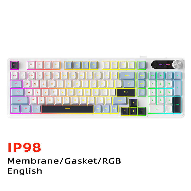 Teclado Gaming FURYCUBE trimodal