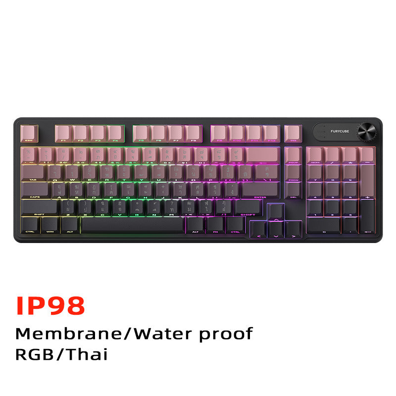Teclado Gaming FURYCUBE trimodal