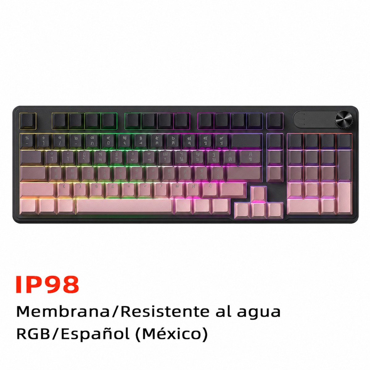 Teclado Gaming FURYCUBE trimodal