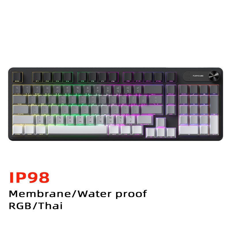 Teclado Gaming FURYCUBE trimodal