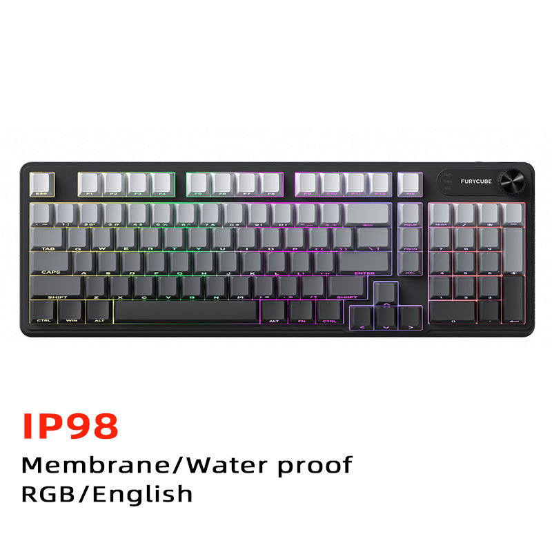 Teclado Gaming FURYCUBE trimodal