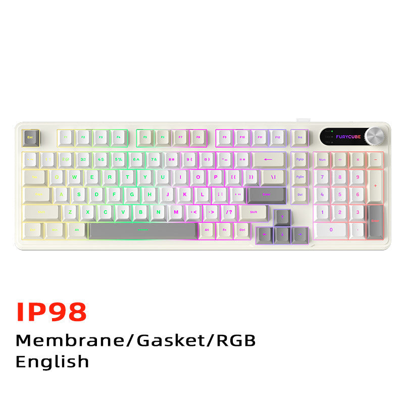 Teclado Gaming FURYCUBE trimodal
