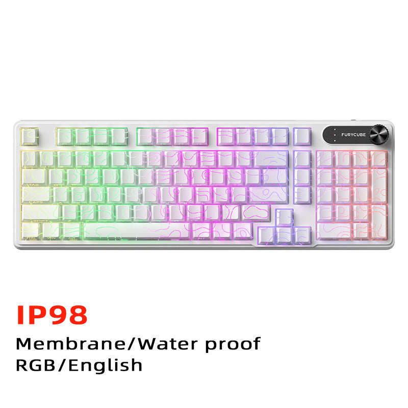 Teclado Gaming FURYCUBE trimodal