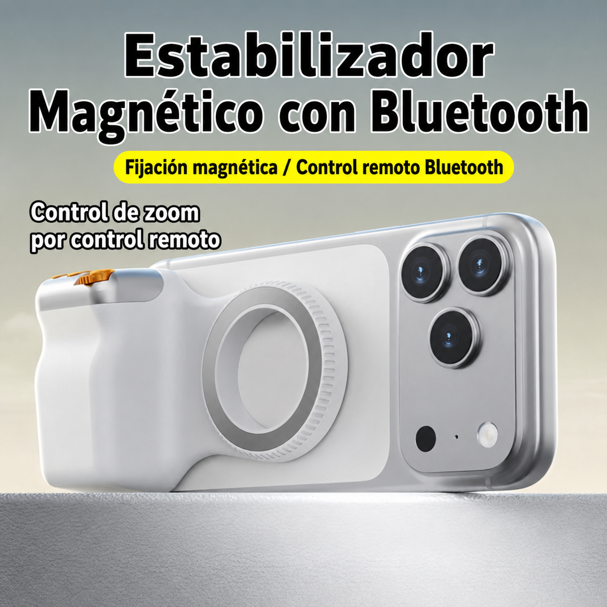Estabilizador Magnético con Bluetooth - 2
