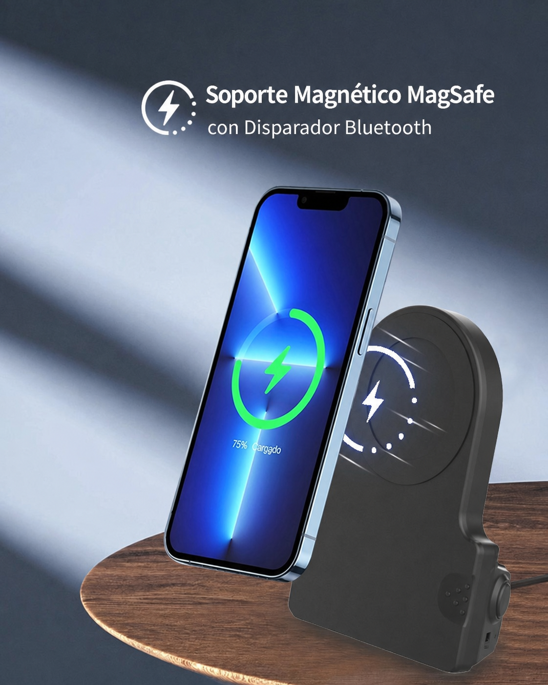 Soporte con Selfie Bluetooth y Carga MagSafe - 11