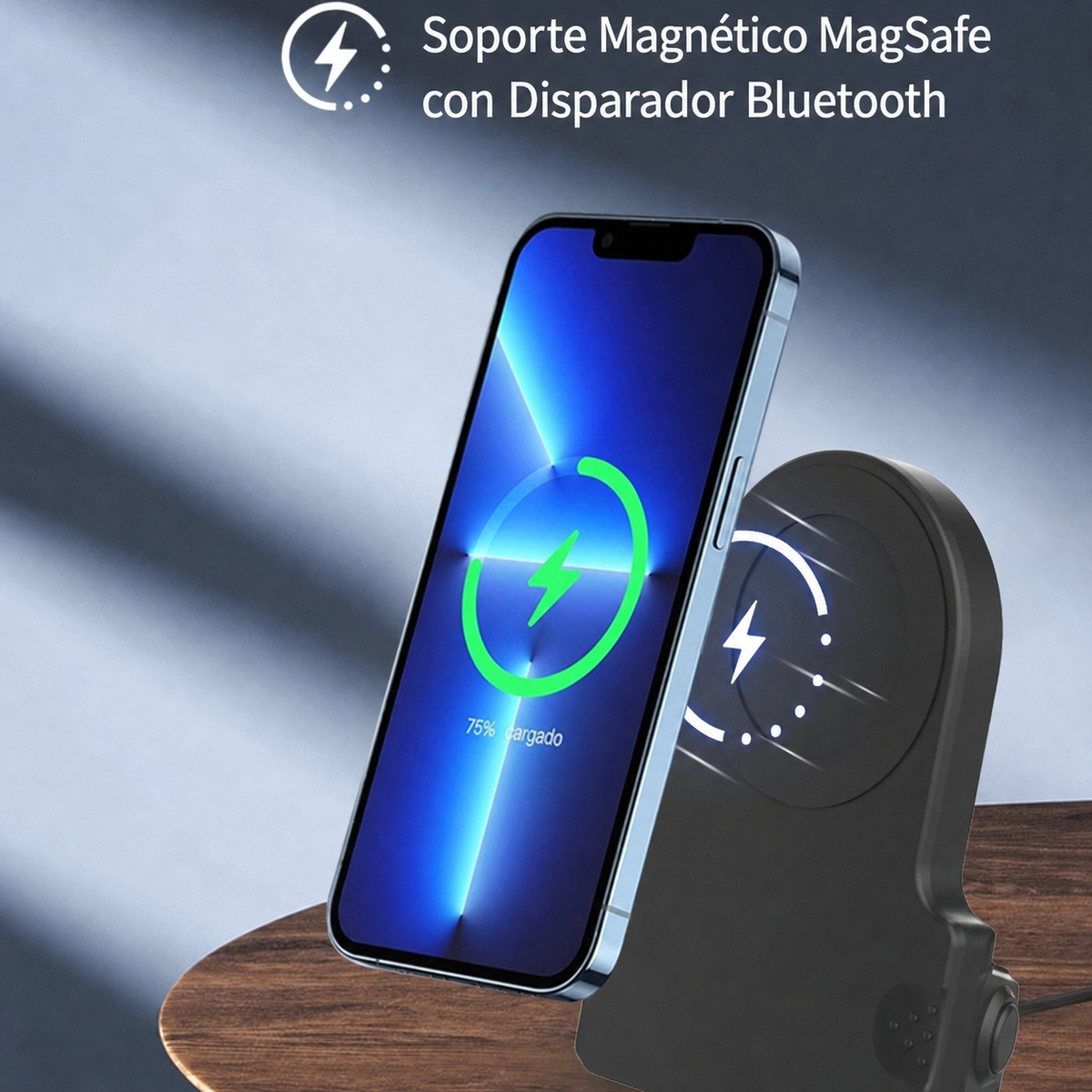 Soporte con Selfie Bluetooth y Carga MagSafe - 5