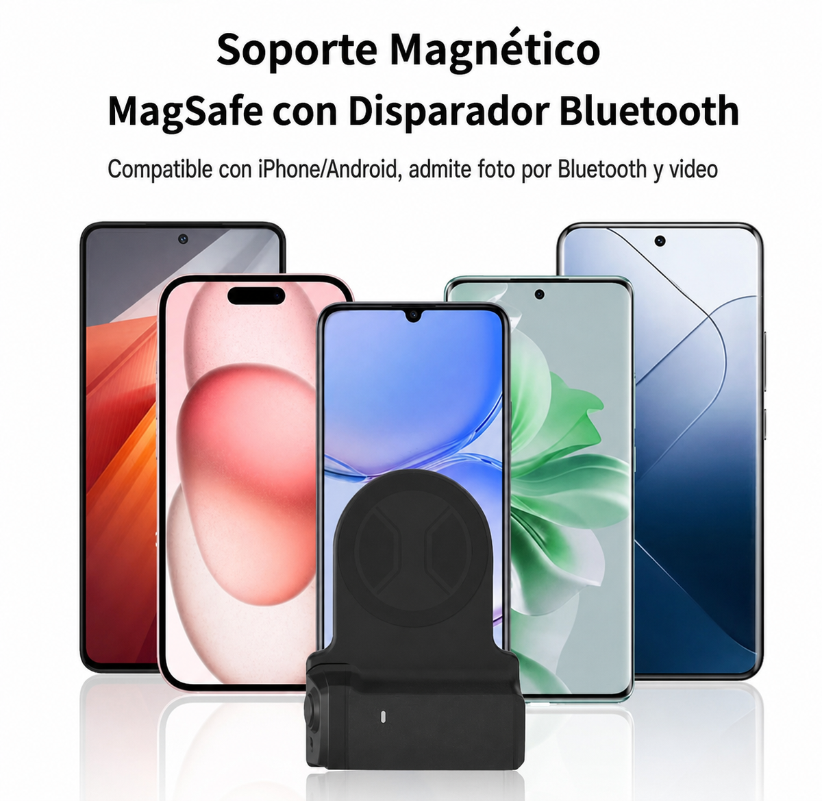 Soporte con Selfie Bluetooth y Carga MagSafe - 7