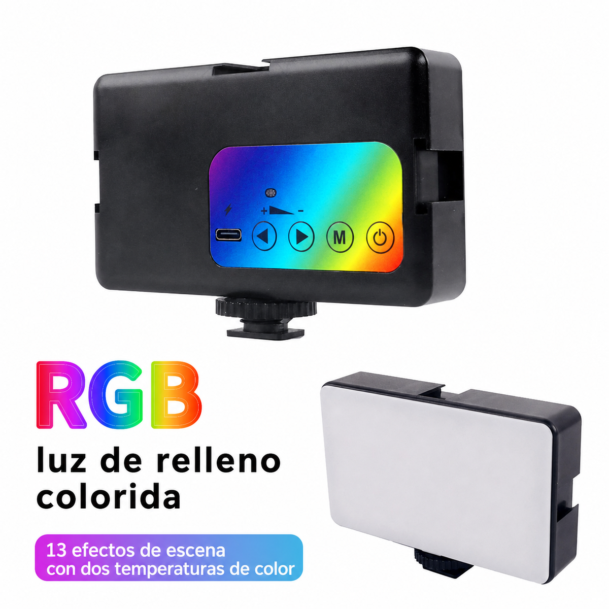 Luz RGB de relleno mini portátil - 1