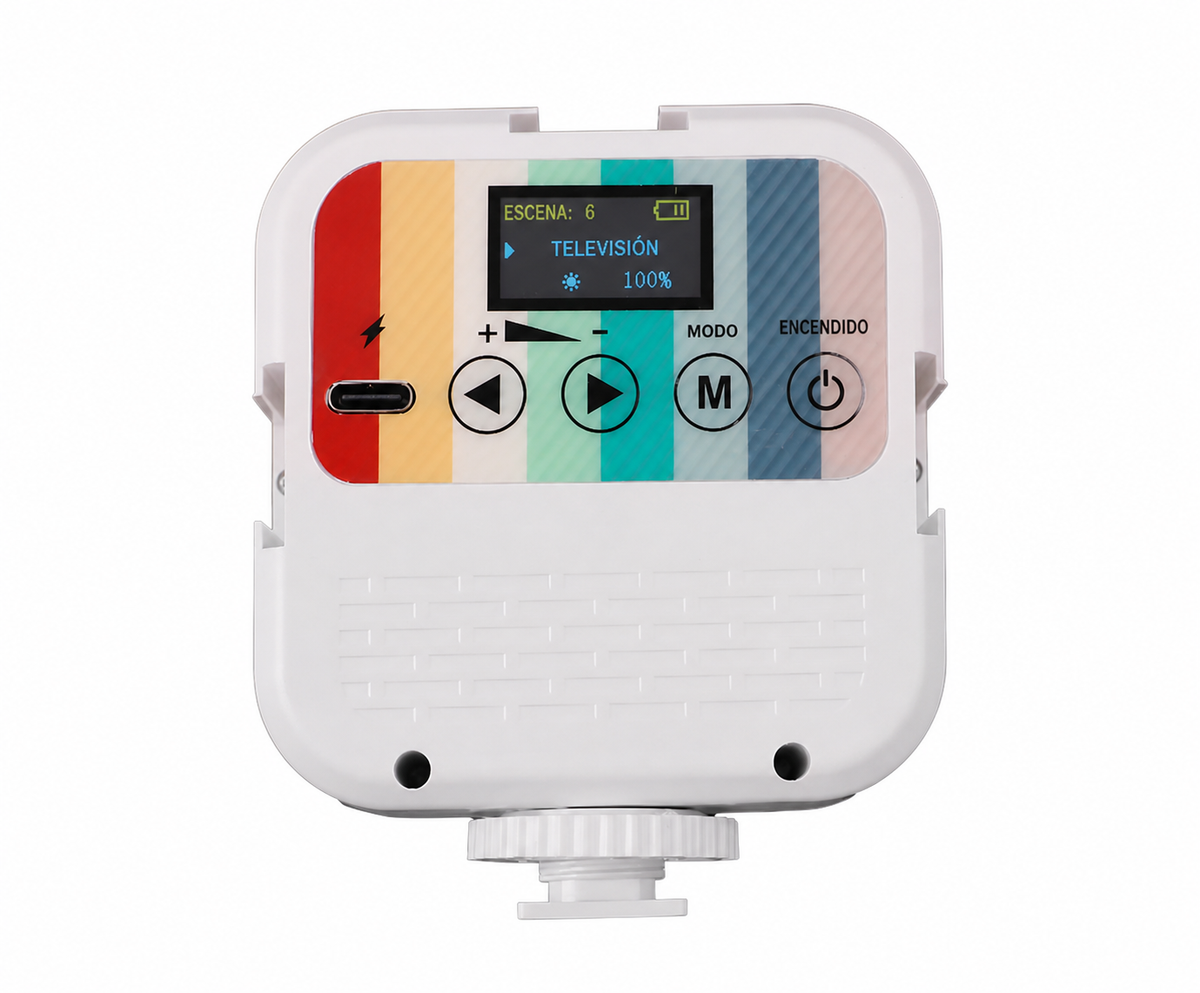 Luz RGB de relleno mini portátil - 8