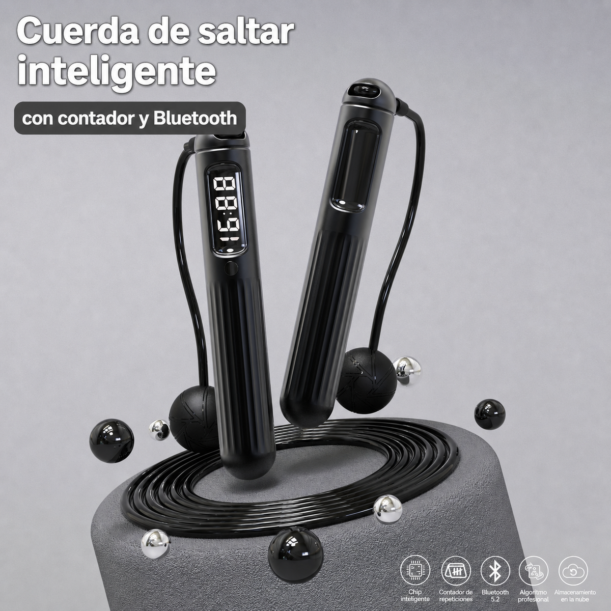 Cuerda de saltar inteligente - 1