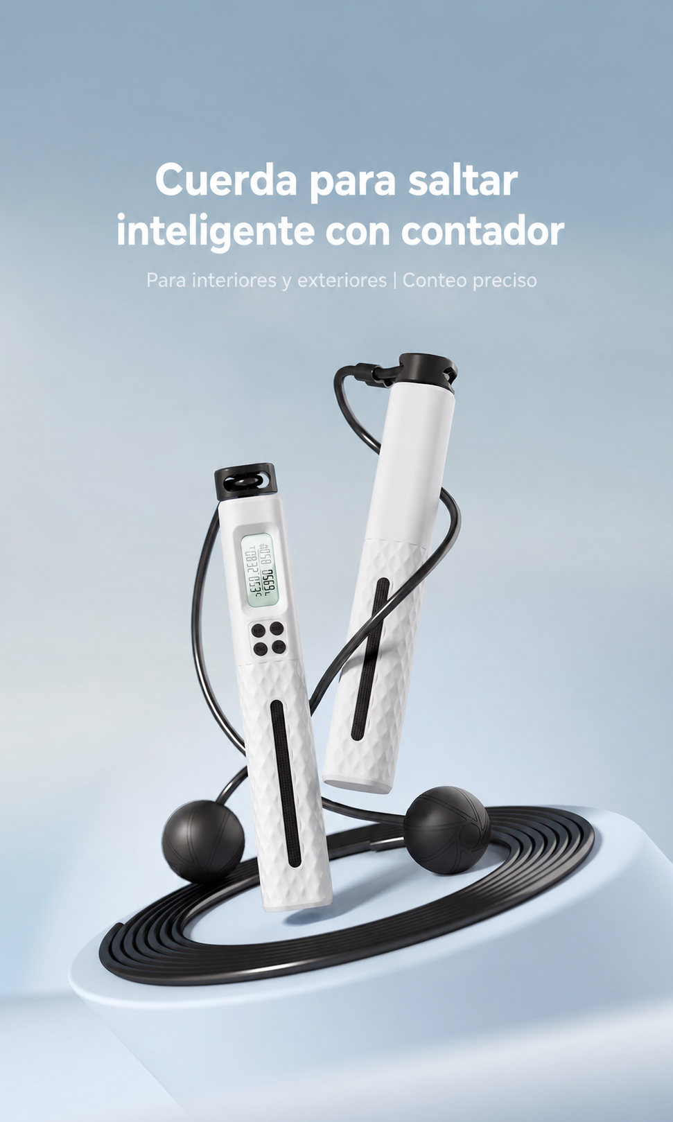 Cuerda para saltar con contador - 11