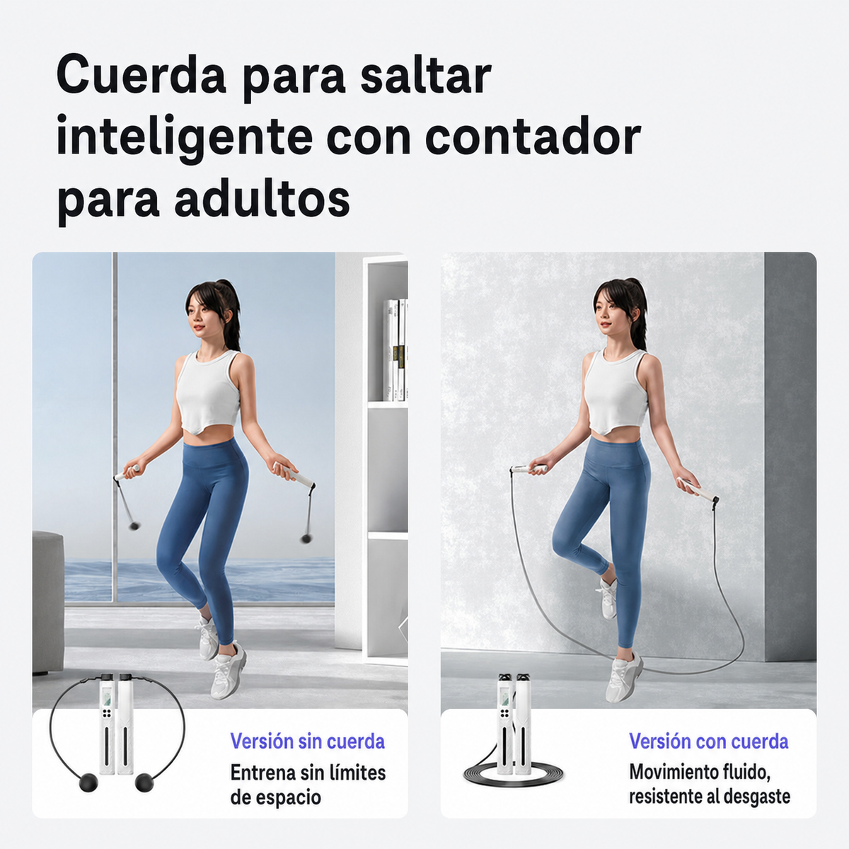 Cuerda para saltar con contador - 5