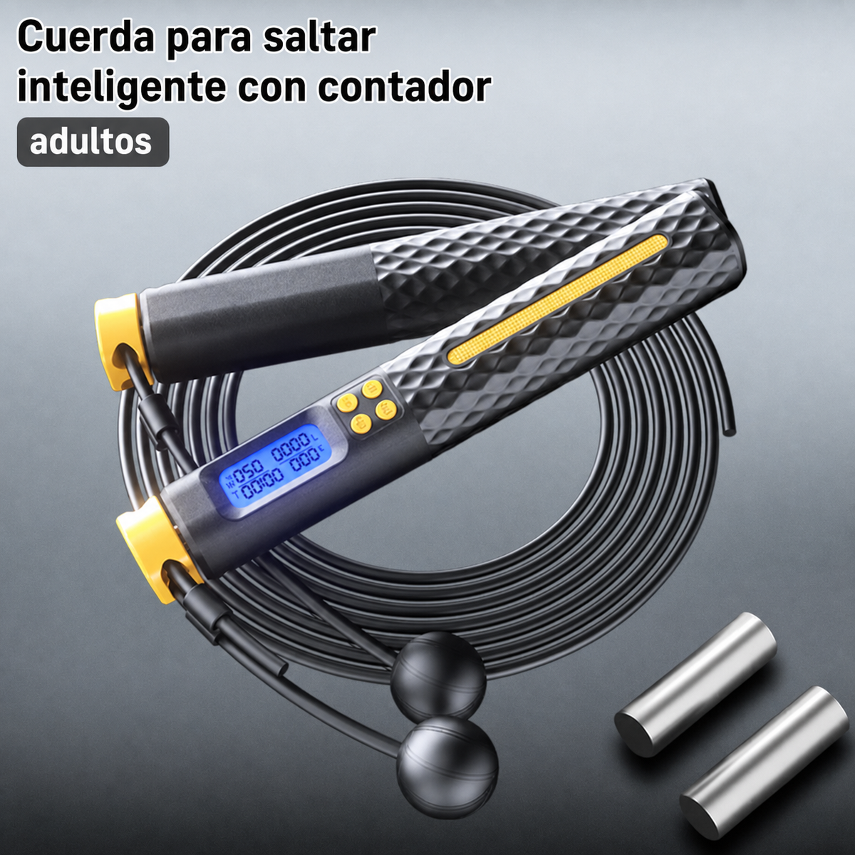 Cuerda para saltar con contador - 7