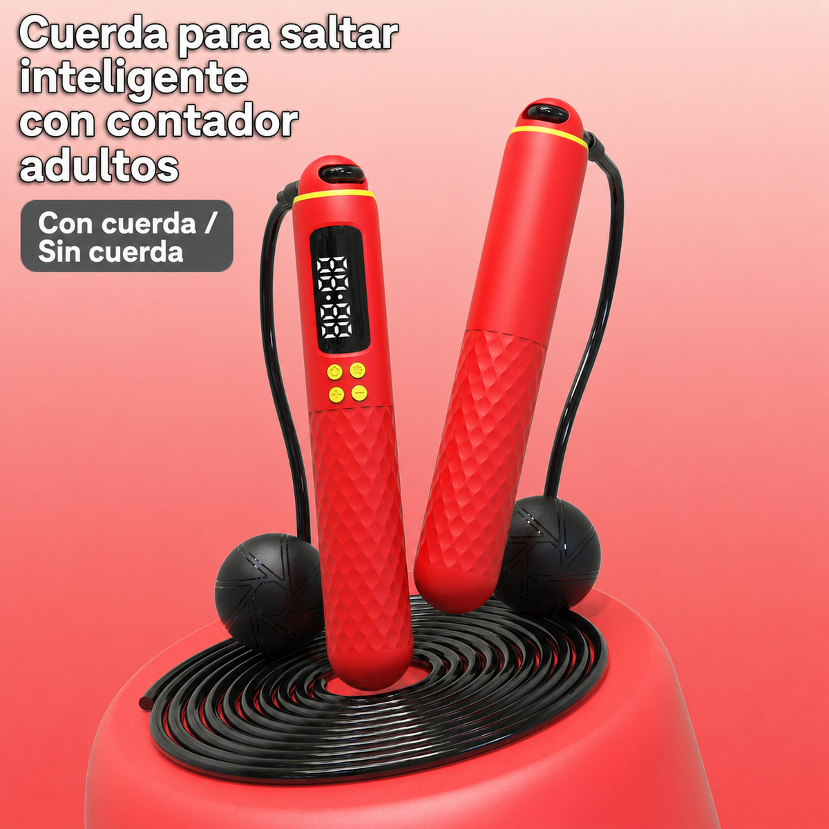Cuerda para saltar con contador - 9