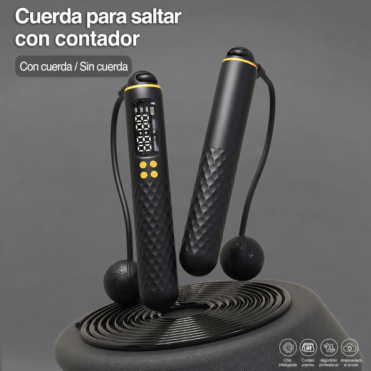 Cuerda para saltar con contador