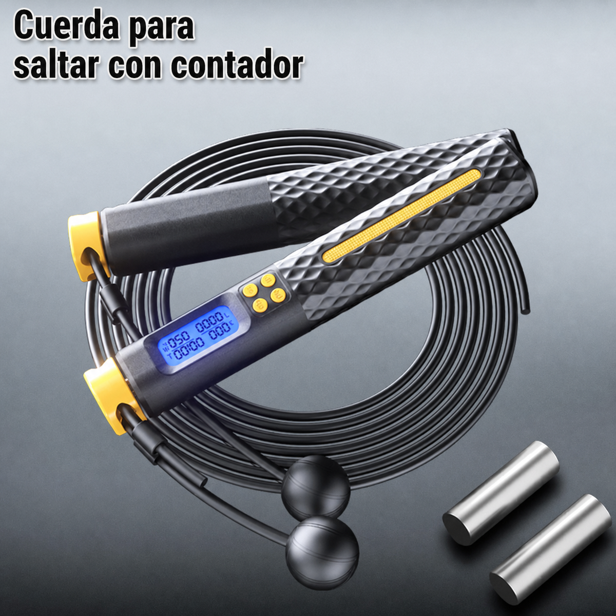 Cuerda para saltar con contador