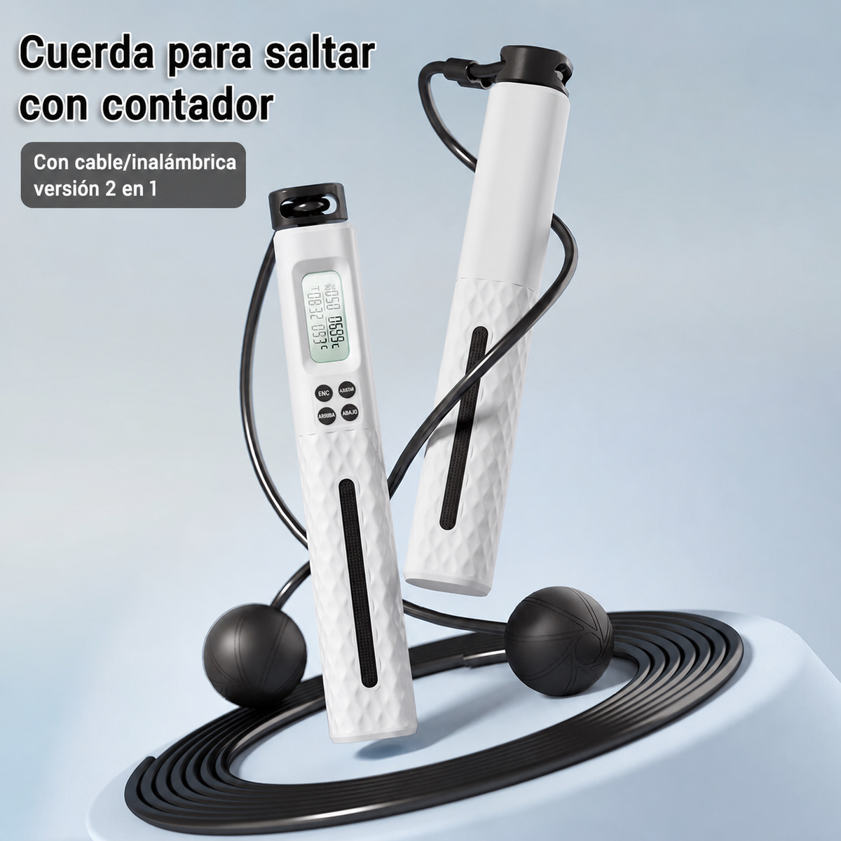 Cuerda para saltar con contador
