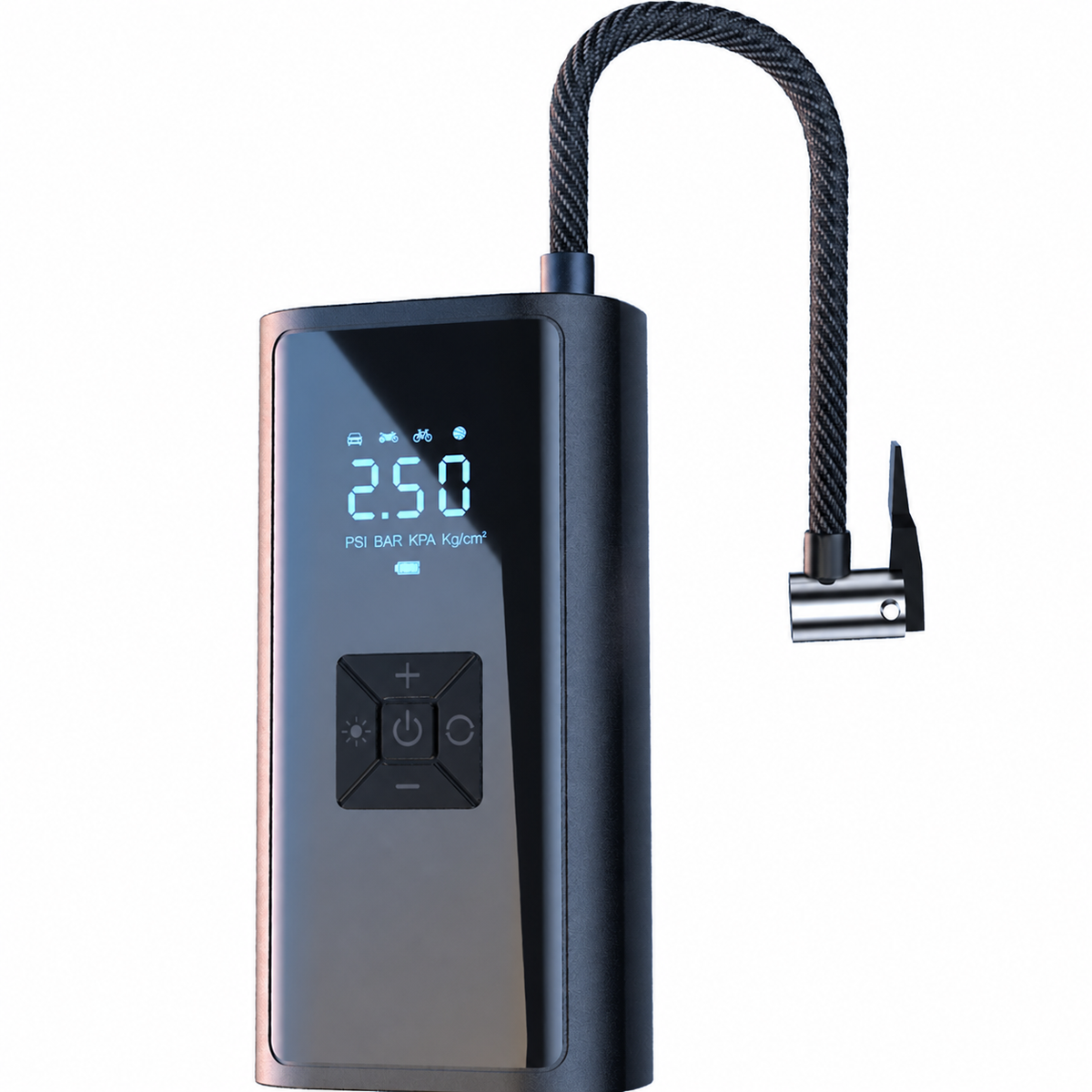 Inflador portátil digital para auto - 5
