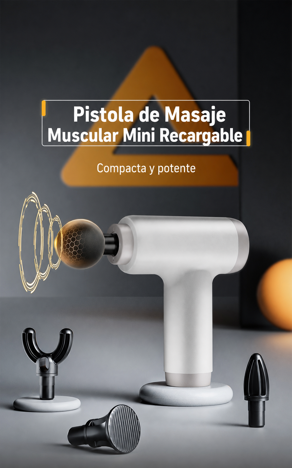Pistola de Masaje Muscular Mini - 1