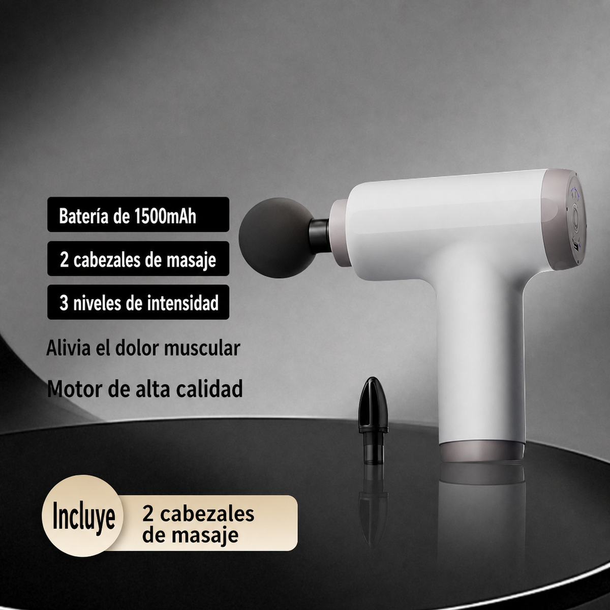 Pistola de Masaje Muscular Mini - 7