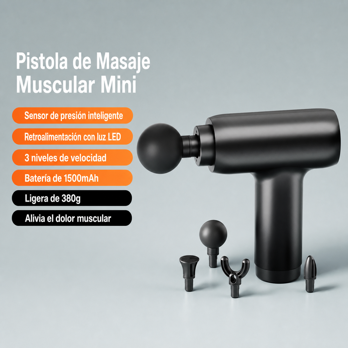 Pistola de Masaje Muscular Mini