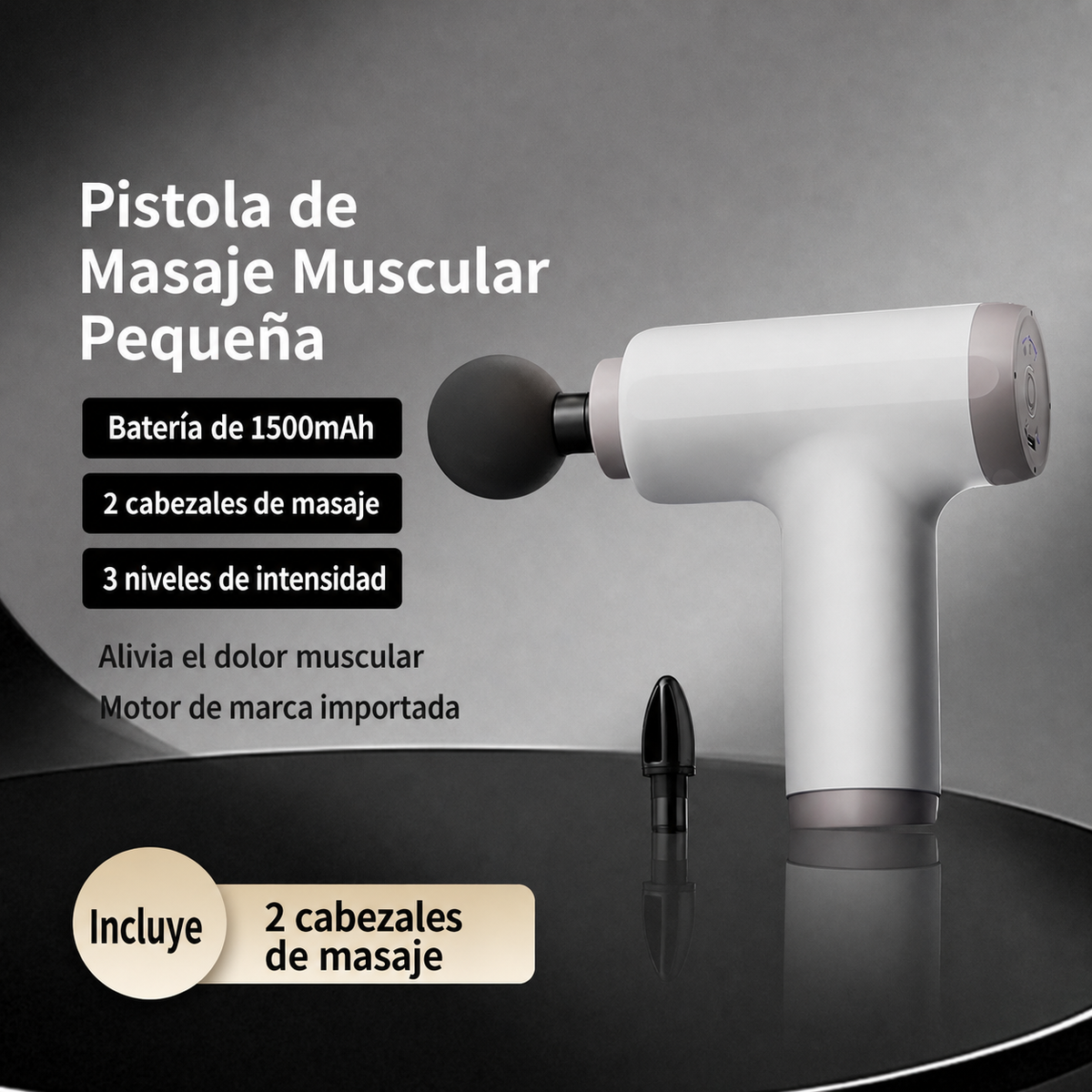 Pistola de Masaje Muscular Mini