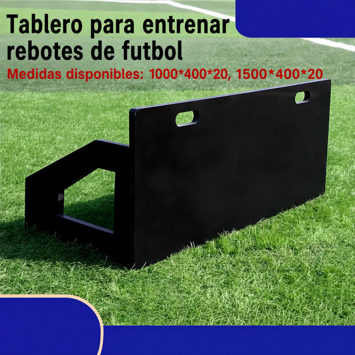 Tablero para entrenar rebotes de futbol | plegable - 1