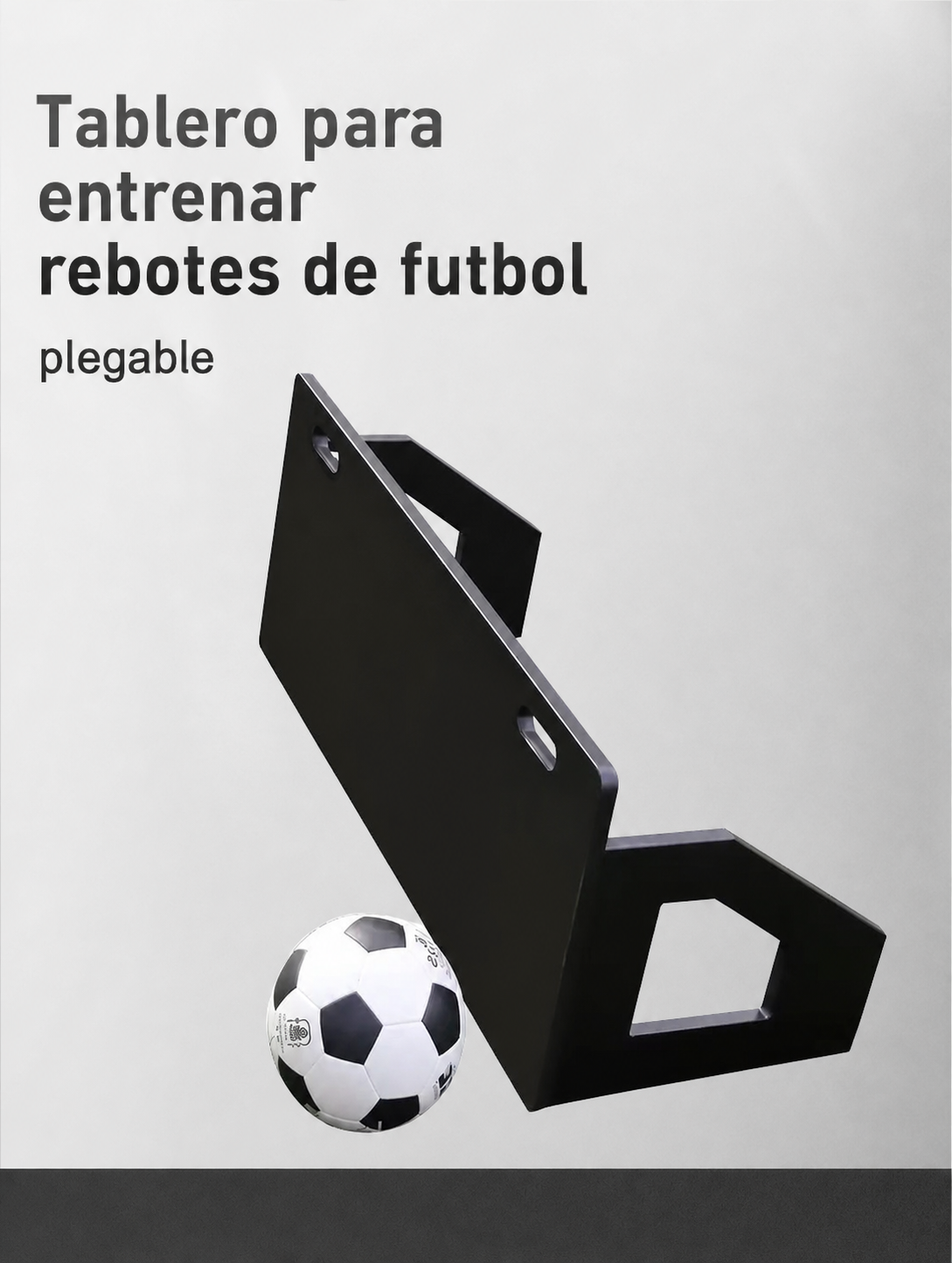 Tablero para entrenar rebotes de futbol | plegable - 2