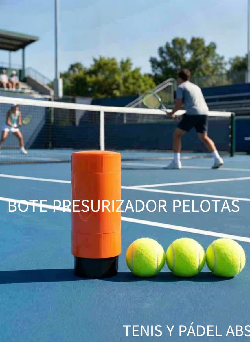 Bote Presurizado para Pelotas de Tenis y Pádel ABS - 1