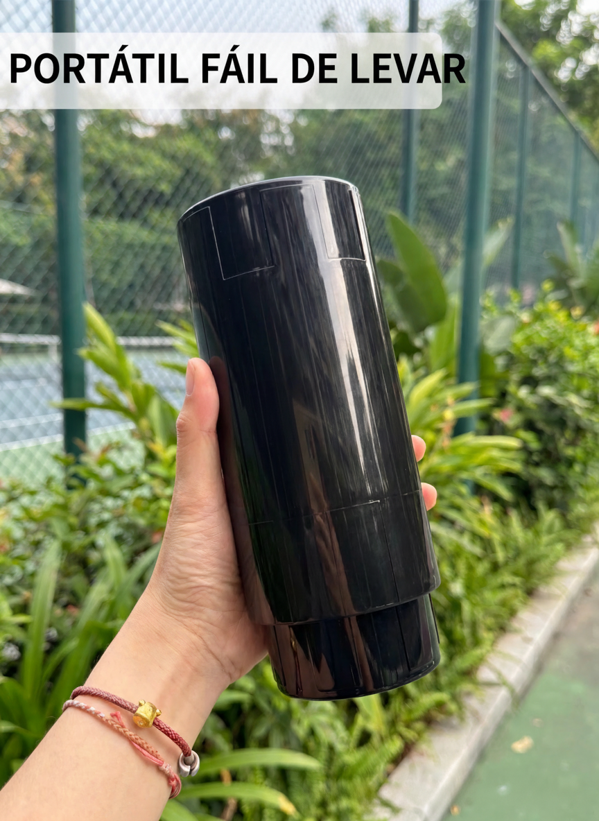 Bote Presurizado para Pelotas de Tenis y Pádel ABS - 3