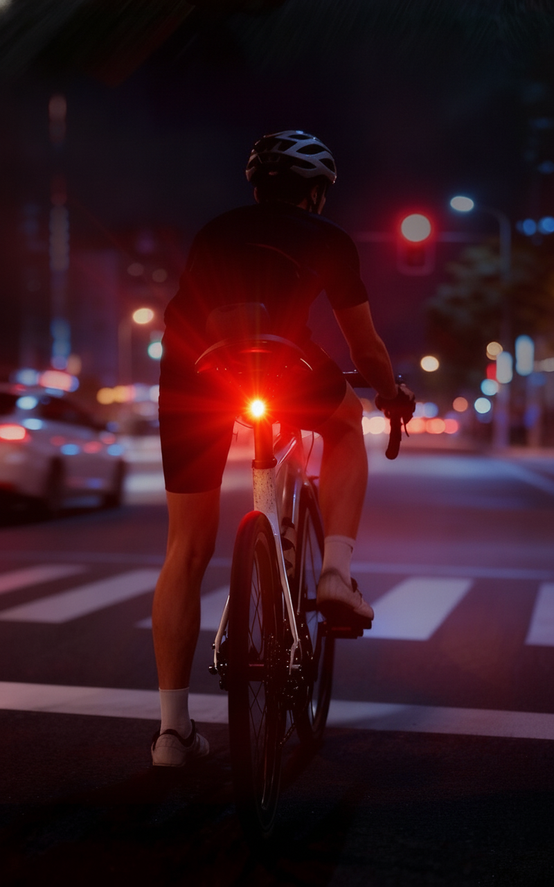 Luz trasera inteligente para bici con sensor de freno - 6