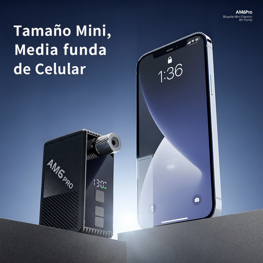 Bomba eléctrica de aire portátil AM6 PRO - 2