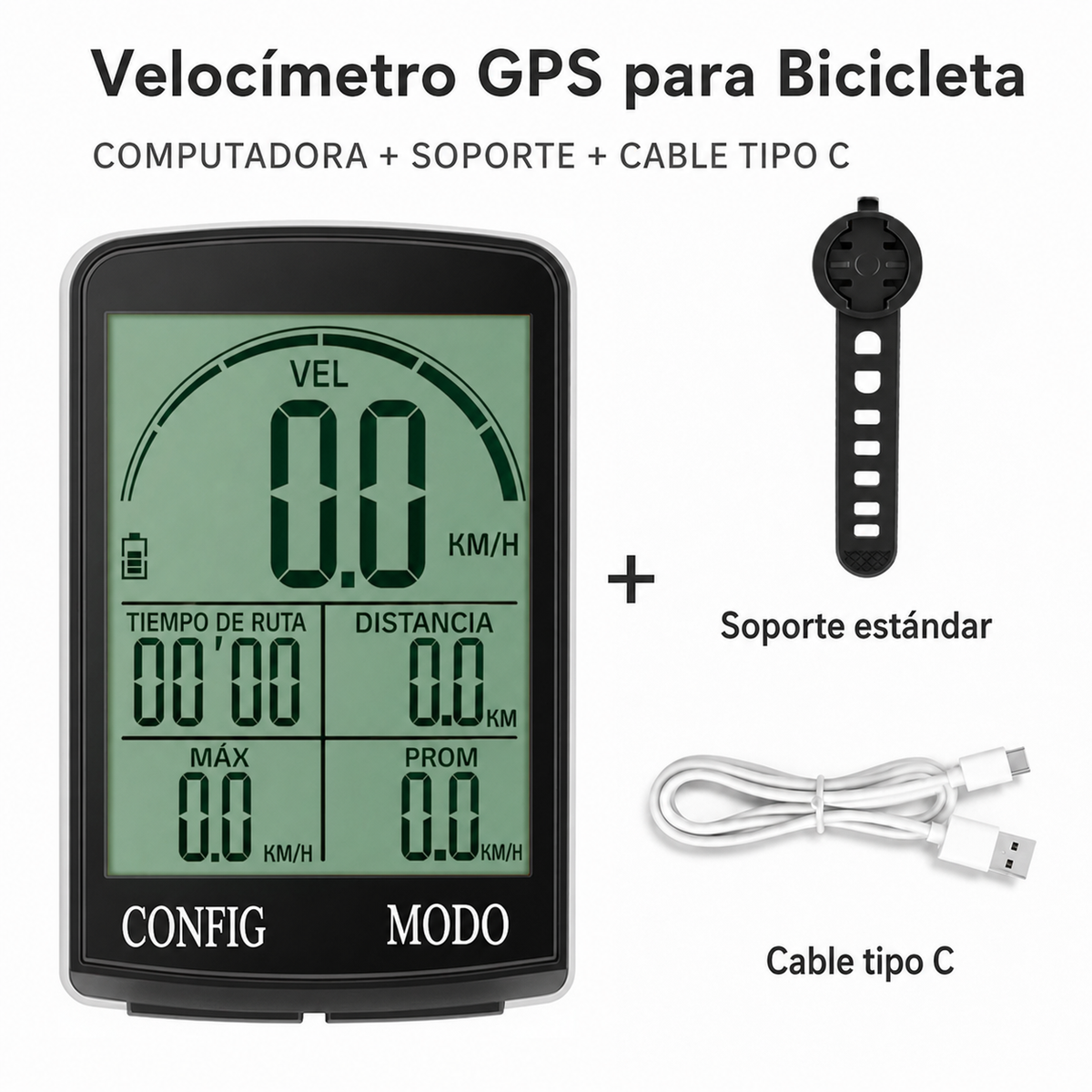 Velocímetro GPS para Bicicleta