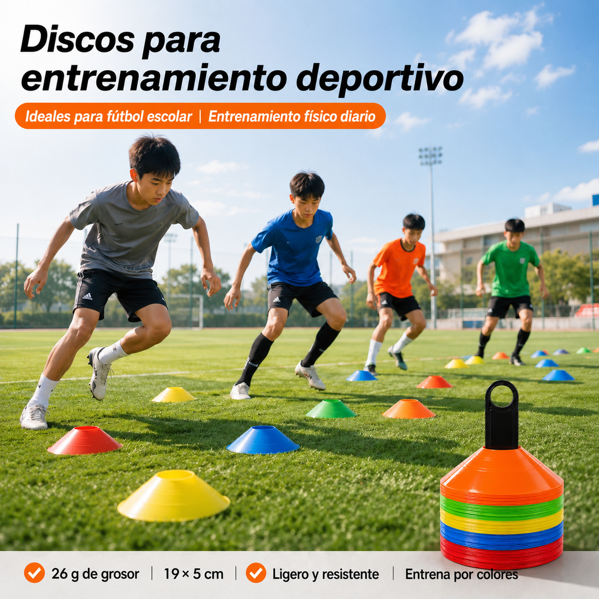 Discos para entrenamiento deportivo - 1